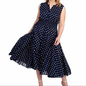 Chelsea & Theodore Broomstick Shirt Dress